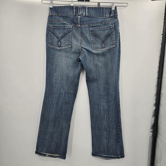 Motherhood Maternity Jeans Women's Medium Blue Bootcut Denim - Picture 2 of 9